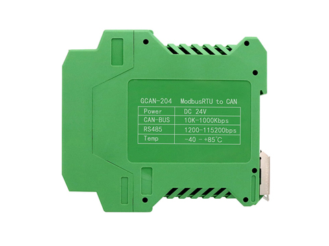 GCAN-204 MODBUS RTU轉(zhuǎn)CAN網(wǎng)關